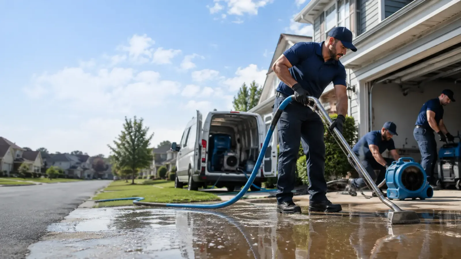 Flood Damage Restoration in Herndon, KS